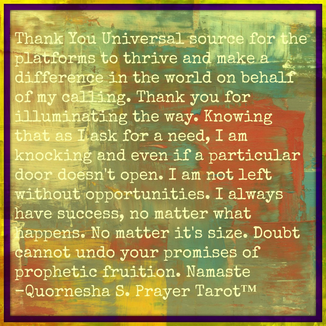 Quornesha S. Prayer Tarot™